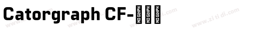 Catorgraph CF字体转换